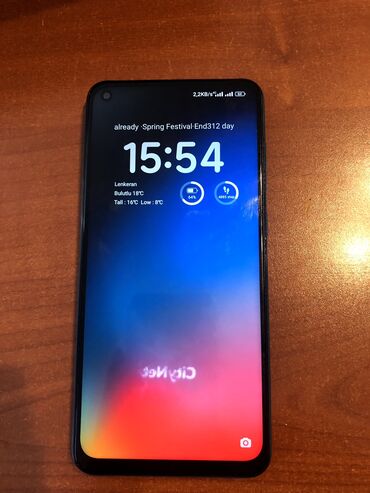 blackberry son telefon: Xiaomi Redmi Note 9, 128 GB, rəng - Yaşıl, 
 Barmaq izi