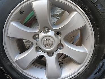 112: Зимние шины Bridgestone Blizzak DM-V1 на литых дисках Toyota - Размер — 4