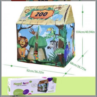 za decije: Deciji sator zoo koriscen malo
