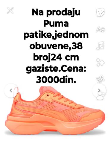 sminka na veliko: Puma, 38, color - Orange