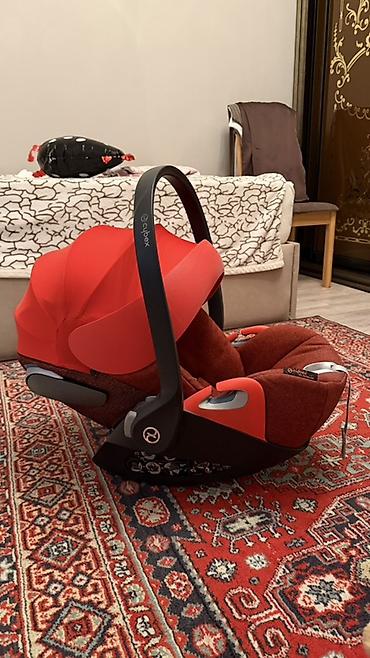 cybex автолюлька: Автокресло, цвет - Красный, Б/у — 4