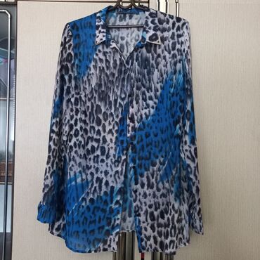 ps bluze i majice: Guess, L (EU 40), Viscose, color - Multicolored