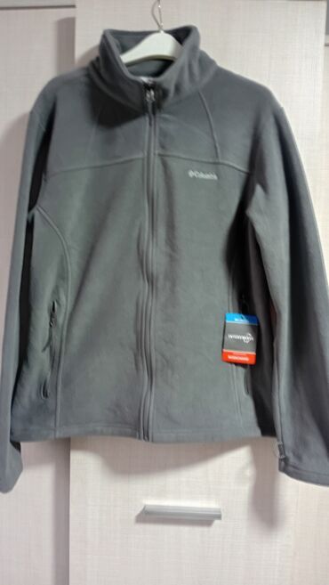 Толстовки: Мужская толстовка, XL (EU 42), Columbia, Новый, цвет - Серый, Платная доставка