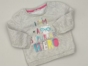 ocieplany pajacyk: Sweatshirt, So cute, 12-18 months, condition - Perfect