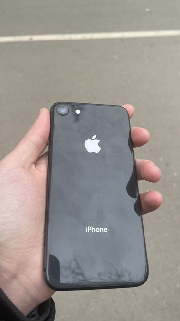 alcatel ce1588 one touch: IPhone 8, Б/у, 64 ГБ, Черный, 85 %