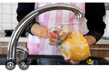 Tikiş: Qabyuyan tələb olunur, Gündəlik ödəniş, 46 yaşdan yuxarı