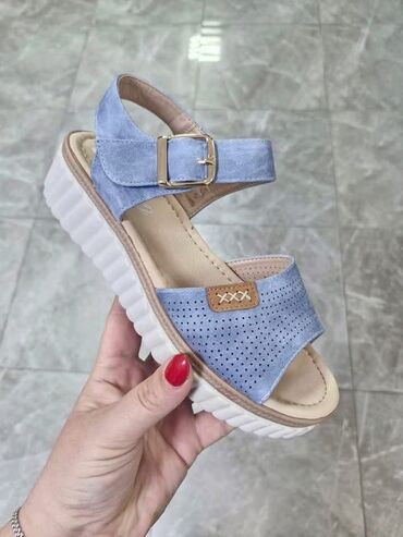 papuce sa platformom od plute: Sandals