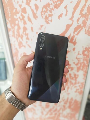 Samsung: Samsung A30s, 32 ГБ, цвет - Черный, Кнопочный, Отпечаток пальца