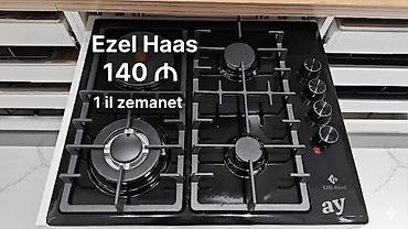mətbəx qaz sobaları: Qaz plitəsi Stolüstü, 4 gözlü, Yeni — 1