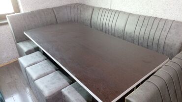 Кухонные мягкие уголки: Кухонный мягкий уголок, Новый, ЛДСП — 17