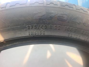27540 r22 зима: Шины 275 / 40 / R 22, Зима, Б/у, Пара, Внедорожные (АТ/МТ), Германия, Continental — 3
