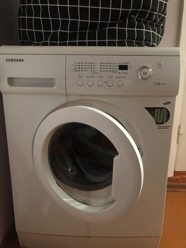 ручной стиральная машина: Стиральная машина Samsung, Б/у, Автомат, До 5 кг