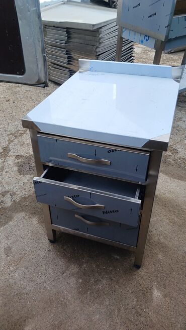 сушилка для фруктов купить в баку: Paslanmayan poladdan (inox) hazırlanmış peşəkar mətbəx iş masasının