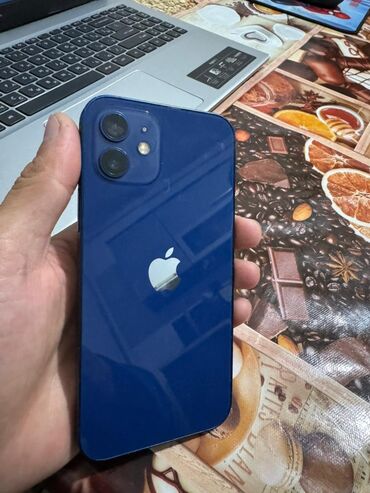 телефонов бу: IPhone 12, Б/у, 64 ГБ, Синий, 78 %