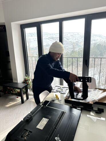 Установка телевизоров: Профессиональный монтаж телевизоров на стену Прайс-лист Установка ТВ — 13