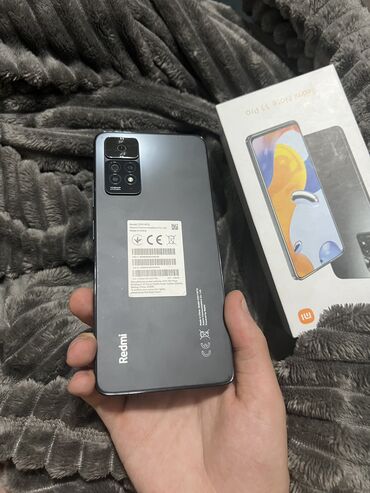 Redmi: Redmi, Redmi Note 11 Pro, Б/у, 128 ГБ, цвет - Серый, 2 SIM