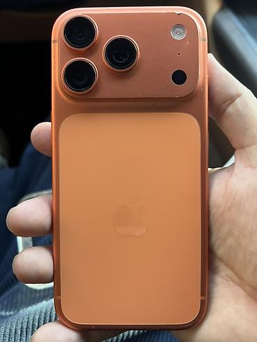 john wick: IPhone 17 Pro, Б/у, 1 ТБ, Оранжевый, Чехол, 93 % — 5