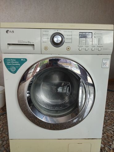 прием стиральных машин на запчасти: Paltaryuyan maşın LG, 6 kq, İşlənmiş, Avtomat, Qurutmasız, Kredit yoxdur