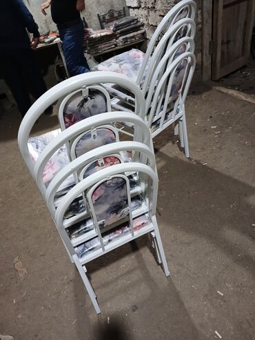 Stullar: Mətbəx üçün, Qatlanmayan, rəng - Ağ Stul — 6