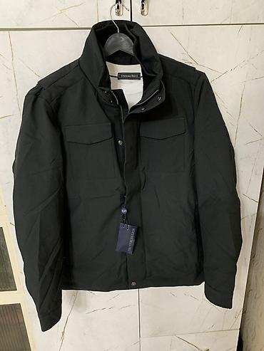 Мужская куртка, L, Trussardi, Новый, цвет - Черный, Самовывоз, Бесплатная доставка, Платная доставка