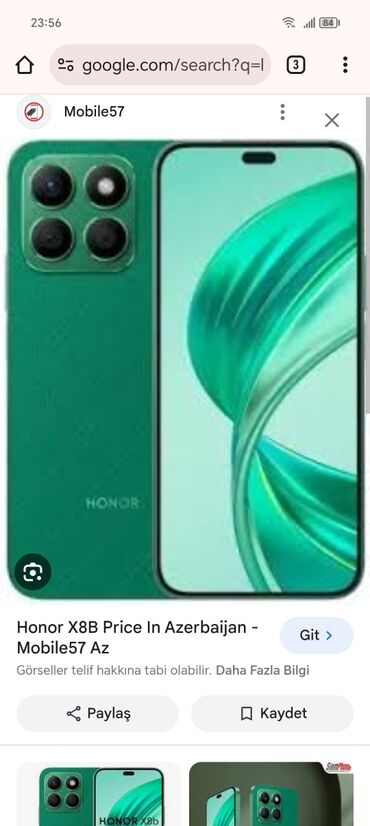 telefon barterleri: Honor X9b, 128 GB, rəng - Qara