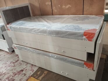 Односпальные кровати: Односпальная кровать, Новый, С матрасом, длина - 200 см — 12