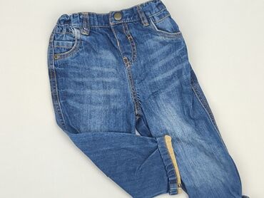 kombinezon zimowy różmiar 80: Denim pants, F&F, 12-18 months, condition - Perfect