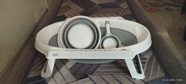эспумед для новорожденных: Продам набор для малышей. ванночка,ведро, кружка, возраст от 0 до 2