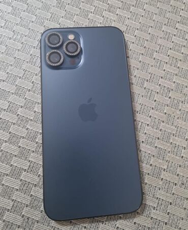 iphone 12 pro işlənmiş: IPhone 12 Pro Max, 128 ГБ, Синий, Face ID