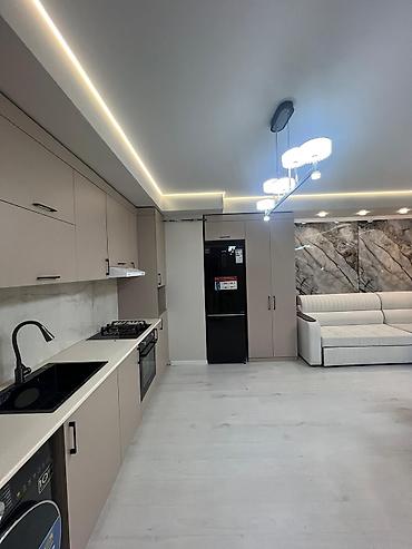 rayan: 2 комнаты, 56 м², Кок-Жар мкр Элитка, 10 этаж, Дизайнерский ремонт — 1