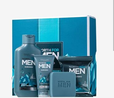 Oriflame North for Men Subzero seriyasına aid bu kişi qulluq dəsti