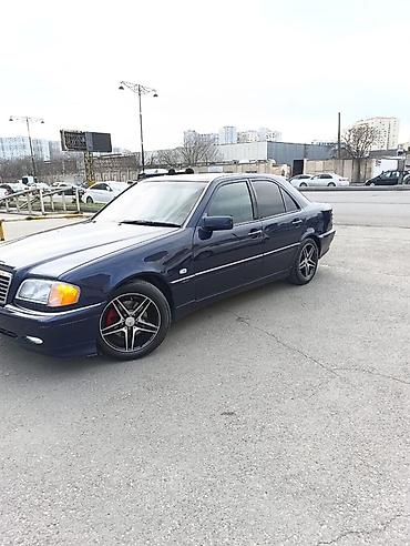 kompressor teh: Mercedes-Benz C240 sedan - Kuzov: 4 qapılı sedan, tünd mavi rəng - — 5