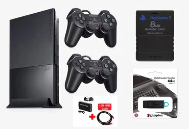 джойстик sony playstation 3: Playstation 2 Satıram Proşivka Olunmuş. Oyunlar Flaşkartla İşləyir