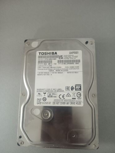 корпус для пе: Накопитель, Б/у, Seagate, HDD, 512 ГБ, 3.5", Для ПК