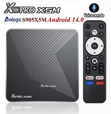 Aksesoari za TV i video: X88 PRO X5M Android TV Box Uz uređaj dobijate iptv televiziju, filmsku — 1