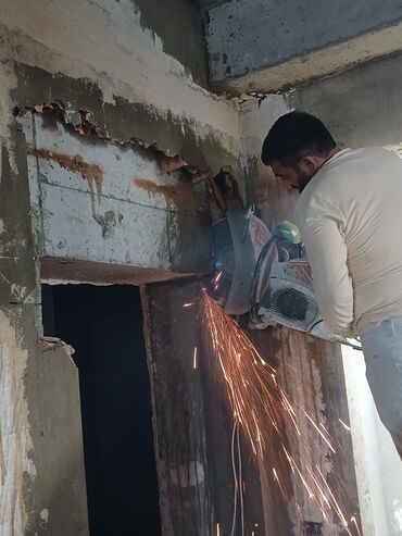 Digər tikinti xidmətləri: Xidmət: Beton və kərpic divarlarda deşiklərin karotla (diamond core — 11