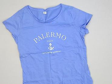 relab niebieska: T-shirt damski, rozmiar M — 1