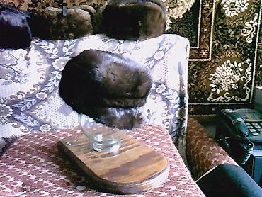 норк: Головные уборы, Б/у, цвет - Коричневый, Самовывоз — 2