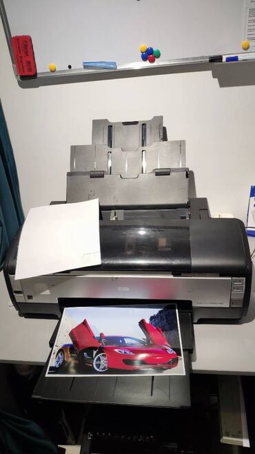Принтеры: Продаю 4 принтера Epson б/у 1. Epson Stylus Photo P50 работает
