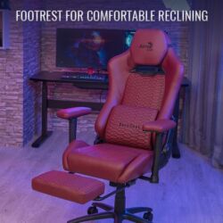 сколько стоит игровое кресло: Игровое кресло, Б/у, С колесиками, цвет - Коричневый, Экокожа