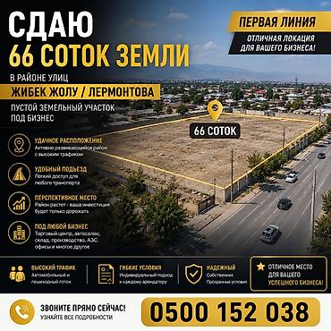 максат сити: 66 соток Для бизнеса, Электричество, Водопровод — 1