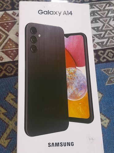 Samsung: Samsung Galaxy A14, 128 GB, rəng - Qara