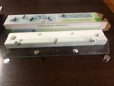 Ostali nameštaj: Zidni držač za ključeve “Schlüsselbord Ambiente” - Elegantna staklena — 13