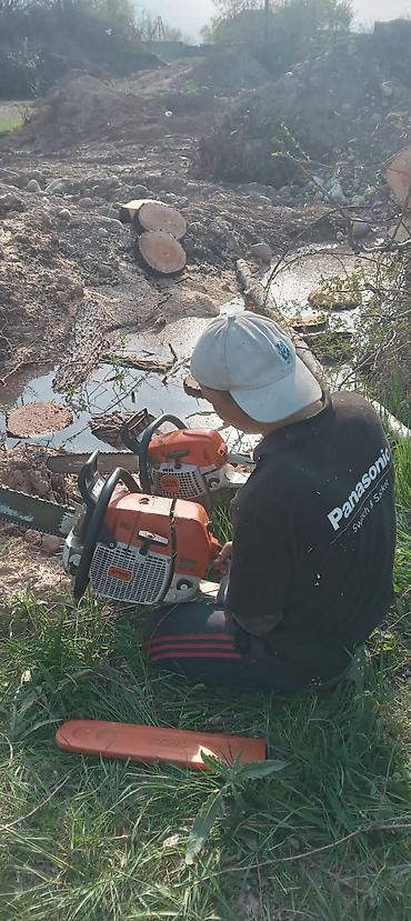 Спил деревьев, заготовка дров: Бак кыйабыз отун аралайбыз. ар кандай кыйынчылыктагы 24/7 чалып — 10