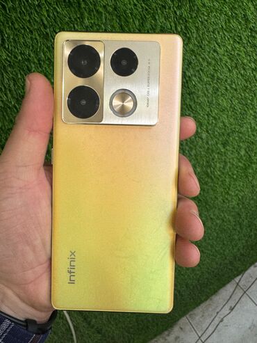 телефон fly fs501 nimbus 3: Infinix Note 40 Pro, 256 ГБ, цвет - Золотой