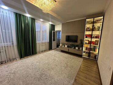 квартира тунгуч сниму: 3 бөлмө, 83 кв. м, Элитка, 6 кабат, Евроремонт