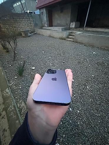 iphone 14 pro max qiymət: IPhone 14 Pro Max, 128 GB, Deep Purple, Face ID, Simsiz şarj — 3