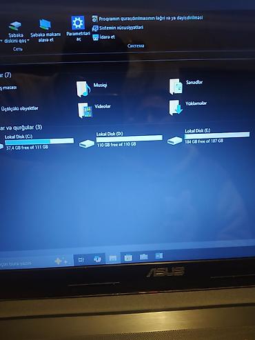 g29 ikinci el: Yaxşi veziyetde Asus k 541c nootbuku satilir,operativ yaddaş — 7