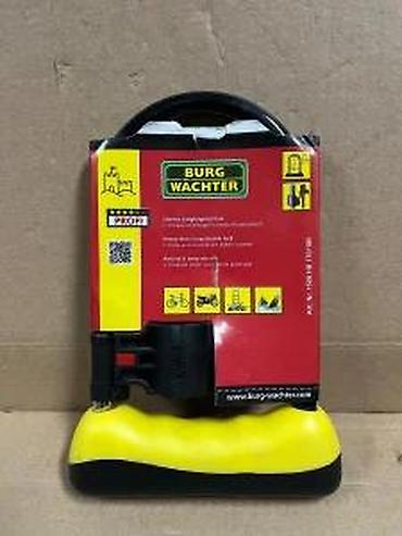 Dodaci za bicikl: Burg Wächter U-lock (model Profi 1500 HB 170/180) - Robusna U-brava — 14