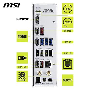en ucuz msi: MSI MAG X870E TOMAHAWK MAX WIFI PZ - yüksək performanslı oyun və — 5
